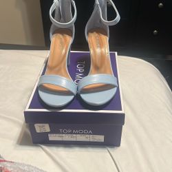 Baby Blue High Heels 