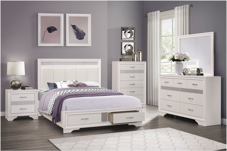 50% SALE Queen Size Platform Bedroom Set With Storage