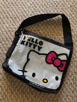 Hello Kitty Holographic Messenger Bag
