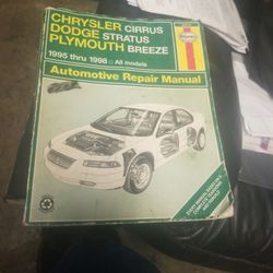 Chrysler, Dodge , Plymouth 1(contact info removed), Volvo up 1993 Haynes Automotive manual