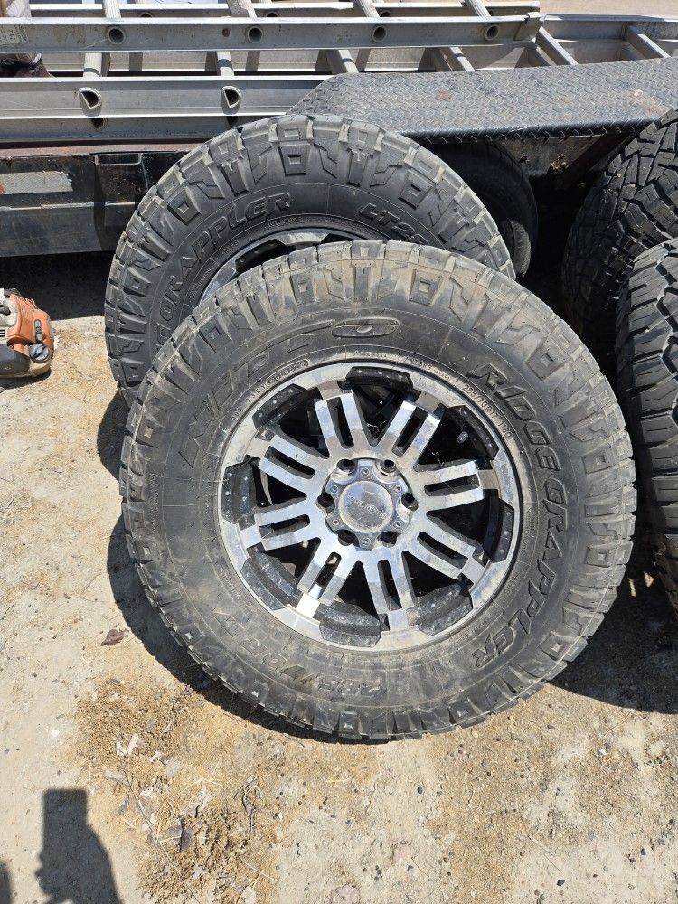 17 Inch Rims And Tires Chevy 6 Lug
