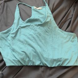 Large,blue tank top