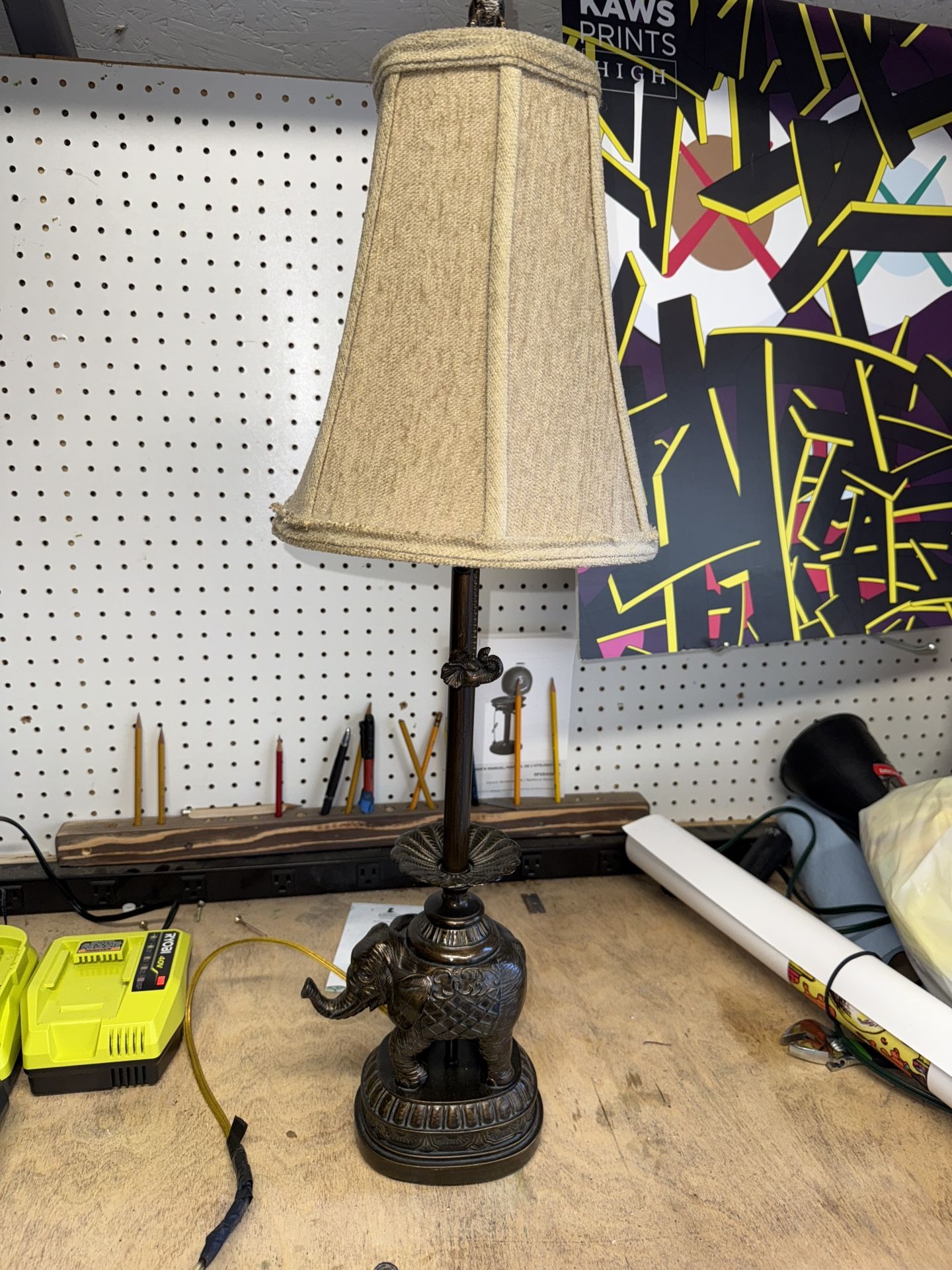 Elephant Lamp For Room/Office