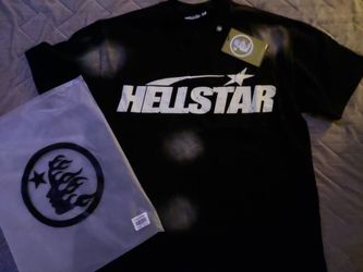 Hellstar Black Graphic T-Shirt