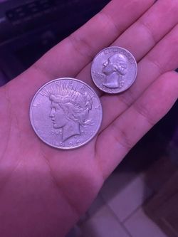Silver coins 1 ounce