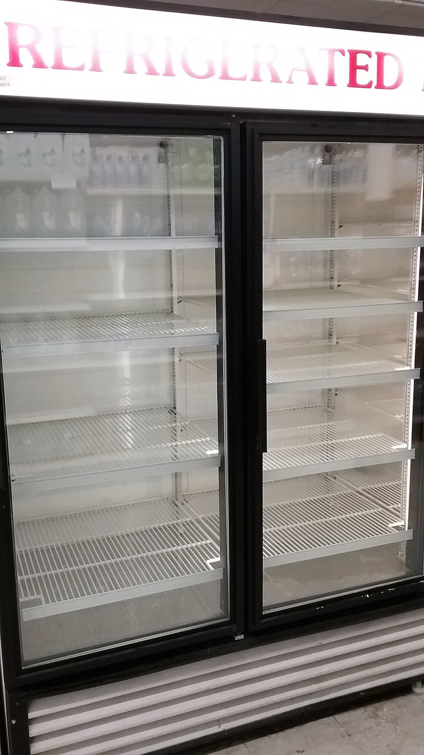True Cooler Refrigerator Freezer Shelf SNAP ON PRICE STRIP HOLDERS