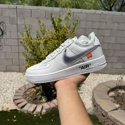 Off White Air Force 1 All White  (Read Description) 