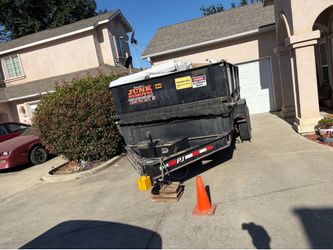 Dumpster trailer