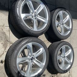 21” OEM Stock Audi Sport Wheels With Pirelli Tires