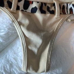 Sexy Gold Bikini Thong