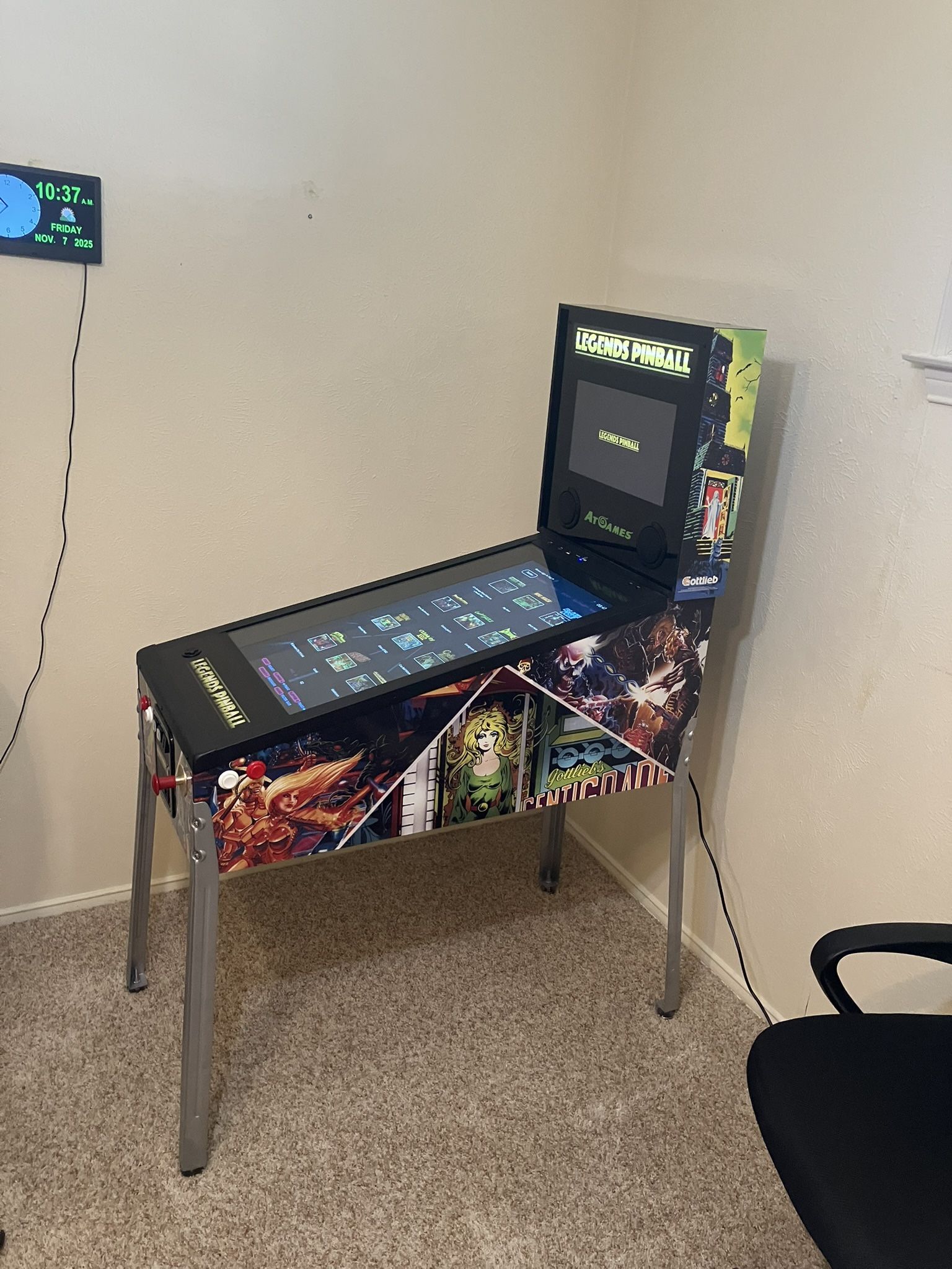 Legends Pinball Machine