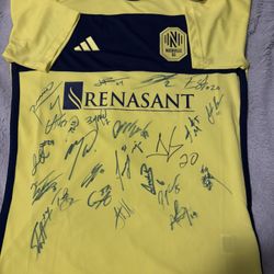 Nashville Sc Signed jersey 