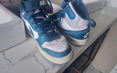 Blue air Jordan’s