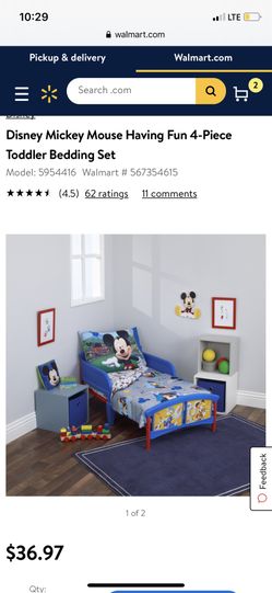 Mickey Mouse bed