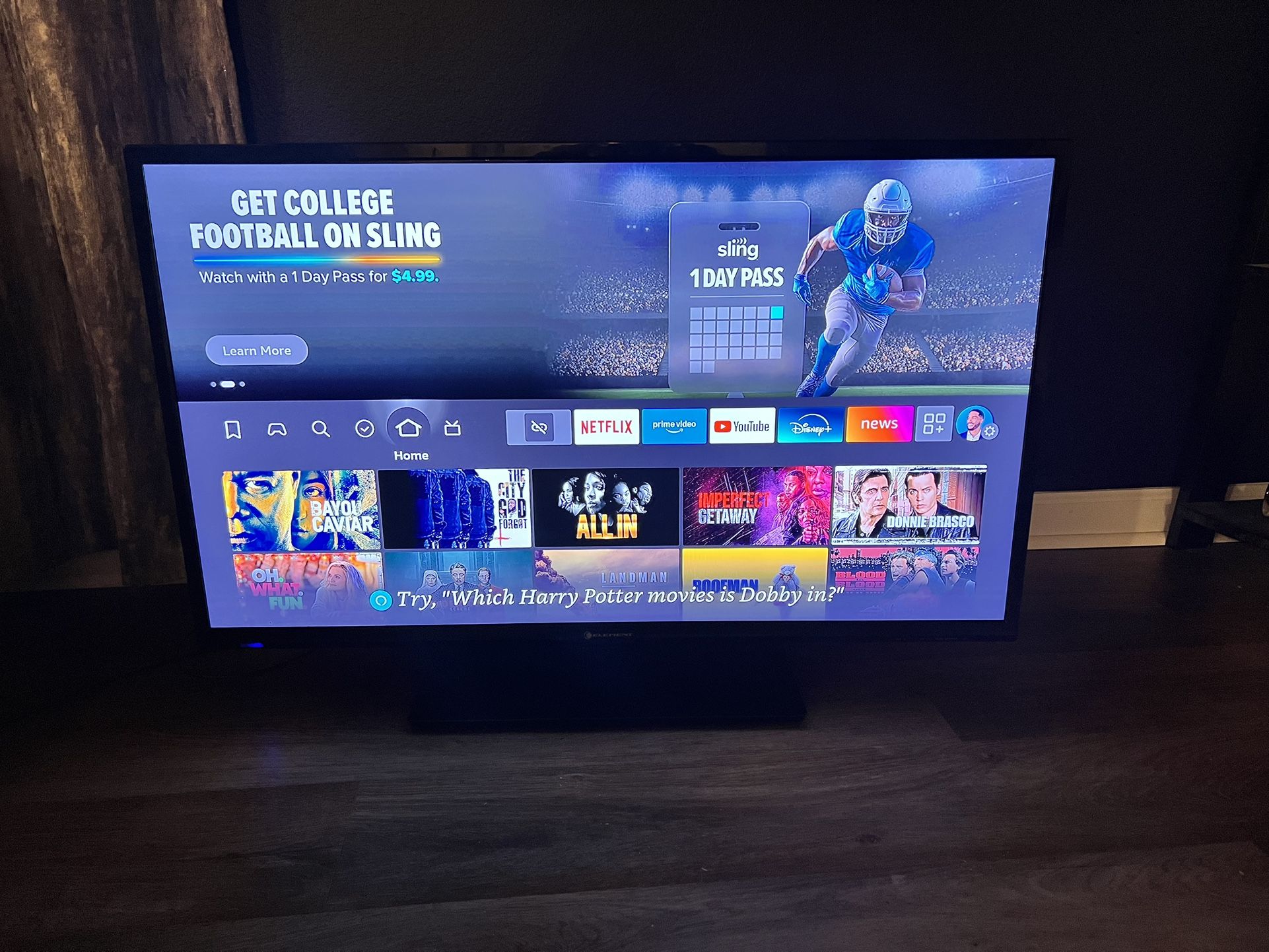 Element 40 inch 1080p HD LED TV