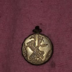 Brass Earth Charm