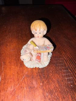 “Baby Painter” Figurine