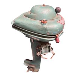 Vintage Sea King 3 HP Outboard Boat Motor Montgomery Ward