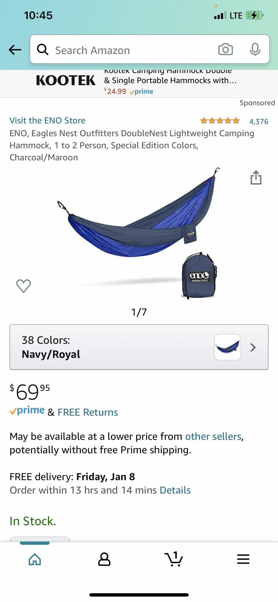 New Double nest Hammock