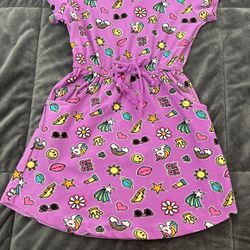 Toddler Emojis Dress