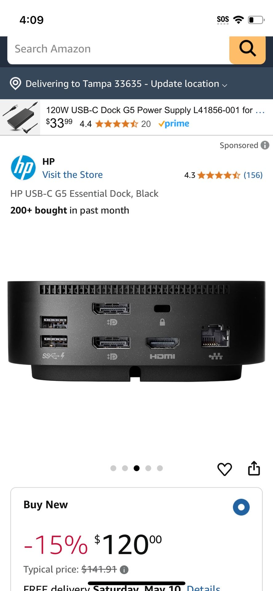 Hp G5 Charging Dock