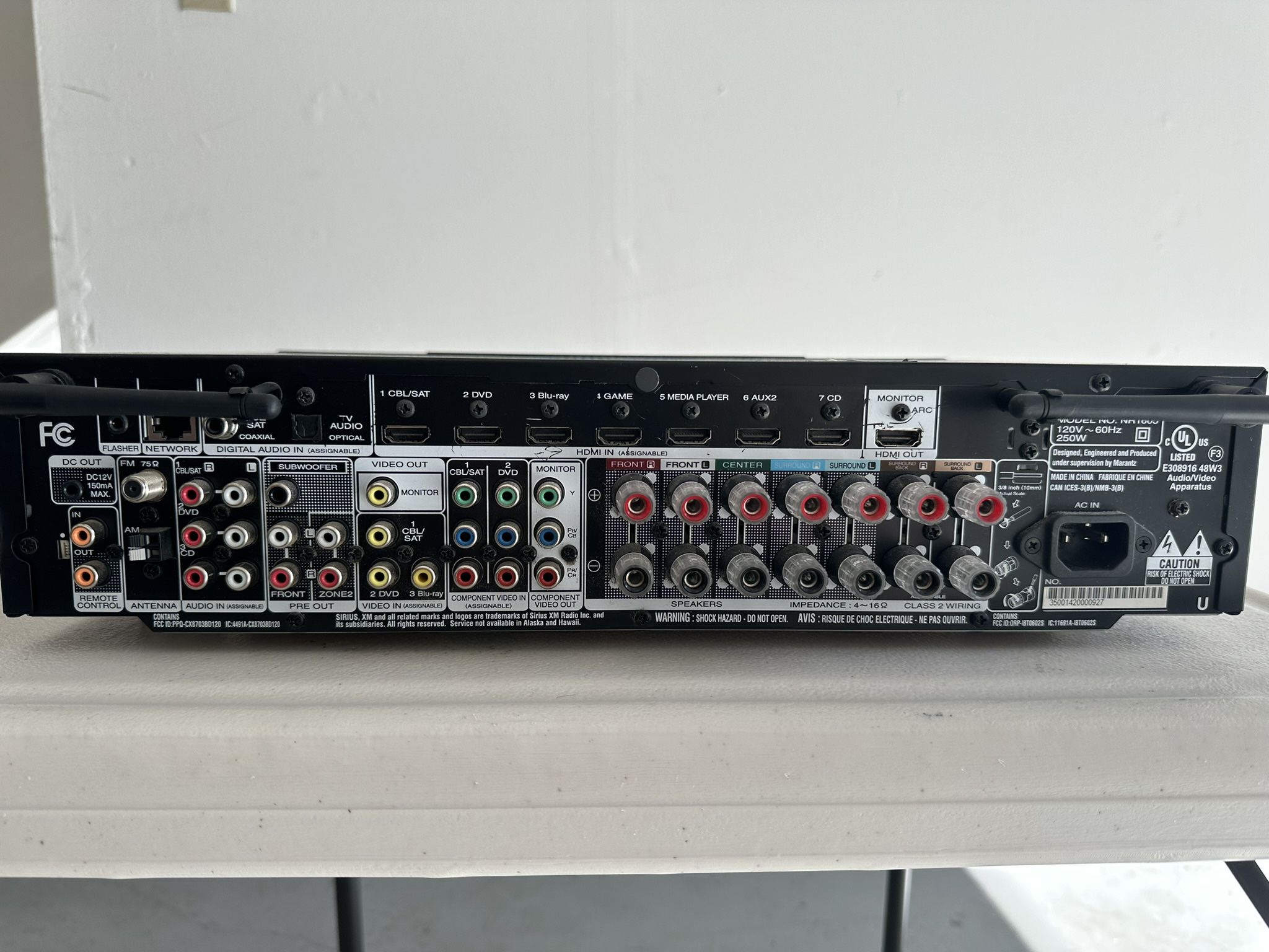 Marantz NR1605 AV Reciver 7.1 4k Upconversion