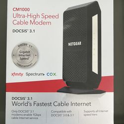 Netgear Ultra-High Speed Cable modem 