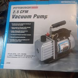 Pittsburgh 2.5 Cfm Vacuum Pump