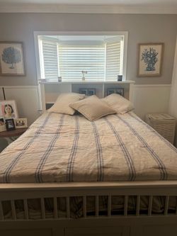 Full bed With Storage. Living Spaces.