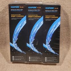 BRAND NEW ICEPURE PLUS WATER FILTER 3-PACK FOR KENMORE REFRIGERATORS
