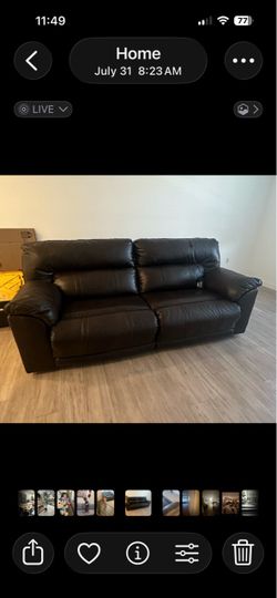 Electric reclining couch