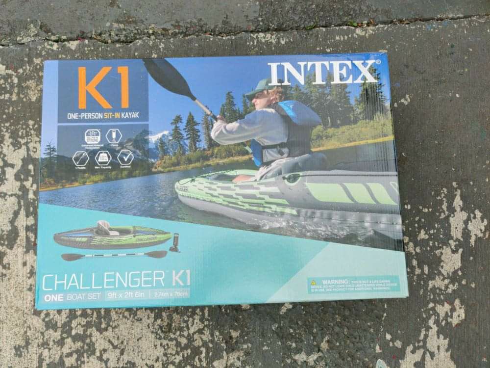 Photo K1 Kayak Challenger Intex