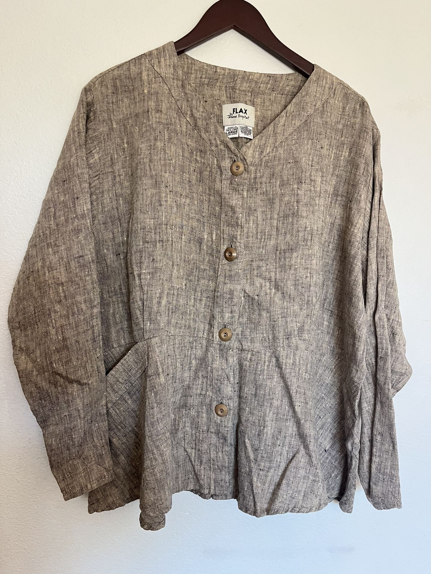 FLAX TUNIC LARGE (A)