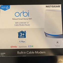 BRAND NEW ORBI MODEM ROUTER