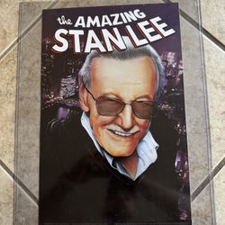 Rare The Amazing Spider-Man The Amazing Stan Lee 17x11 Poster