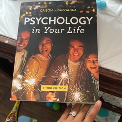 Psychology In Your Life 3rd Edition 