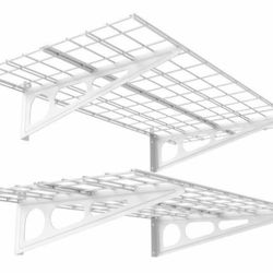 Set Of 2 Storage Heavy Duty Storage Shelves
