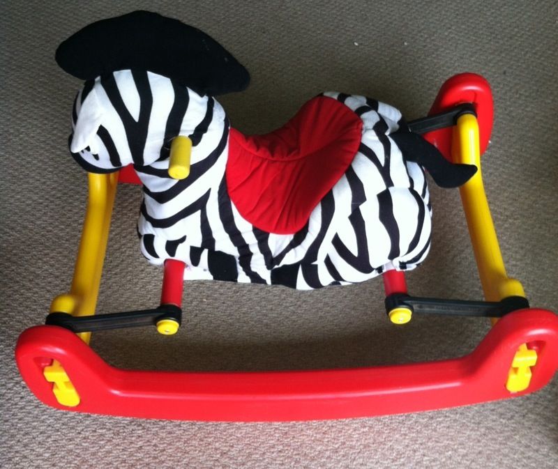 Today's kids bouncing zebra