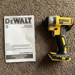 Dewalt Brushless 1/4 Impact Driver 20V (Tool Only Brand New)