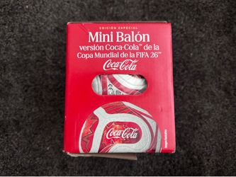 WORLD CUP MÉXICO EXCLUSIVE COCA COLA MINI BALL BOX