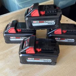 Milwaukee M18 RED LITHIUM HIGH OUTPUT XC6.0