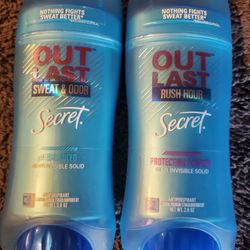 Secret Out Last Desodorantes