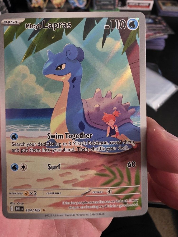 Misty's Lapras