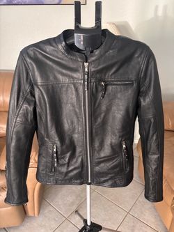 Women’s Espinoza’s Leather Moto Jacket - Size L (Kevlar Lined)