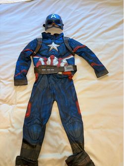Captain America costume (small- kids)