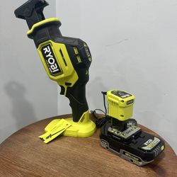 Comapct Sawzall 18V With Battery 2.0 High Performance & Charger