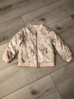 Gap flower jacket. Girls Size 5