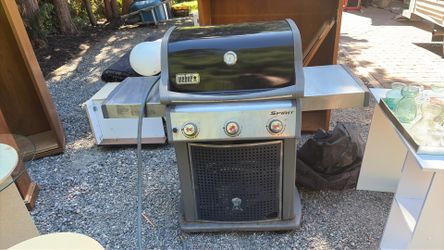 Weber gas propane barbecue