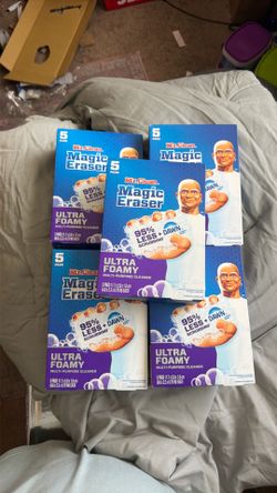 Mr. Clean Magic Eraser Ultra Foamy 5-Pack x5 Boxes