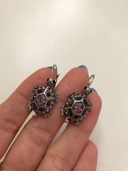 Turtle earrings